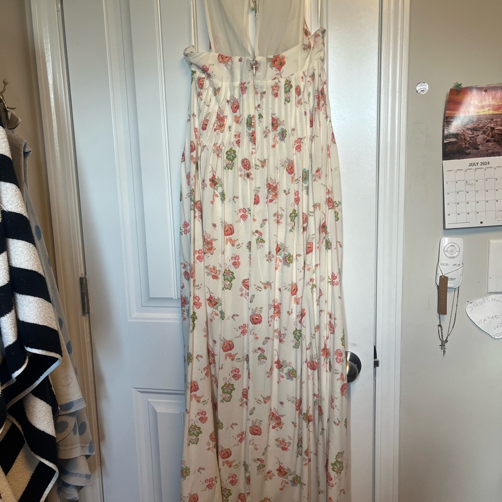 Beautiful floral maxi dress